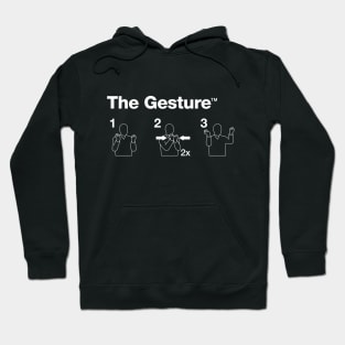 The Gesture, aka The Friendly Finger Hoodie